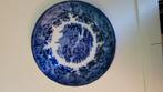 Blauw bordje 18,5 cm P. Regout, Antiek en Kunst, Antiek | Keramiek en Aardewerk, Ophalen of Verzenden