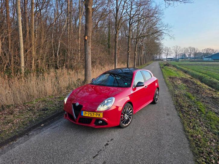 Alfa Romeo Giulietta 1.750 TBI 2015 Rood, Auto's, Alfa Romeo, Particulier, Giulietta, ABS, Airbags, Airconditioning, Alarm, Bluetooth