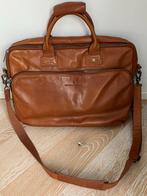 Castelijn & Beerens leer laptoptas, Computers en Software, Laptoptassen, Ophalen of Verzenden, 17 inch of meer, Zo goed als nieuw