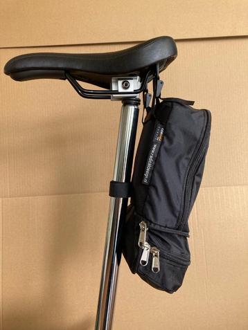 Grote zadeltas met 3 aparte vakken voor Brompton, 3L beschikbaar voor biedingen