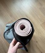 Roze Yoga Mat met Tas - Ruimte voor Kleding & Handdoek, Ophalen of Verzenden, Zo goed als nieuw