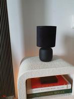 Japandi Tafellamp zwart velvet + Philps hue lamp!, Ophalen, Zo goed als nieuw, Minder dan 50 cm