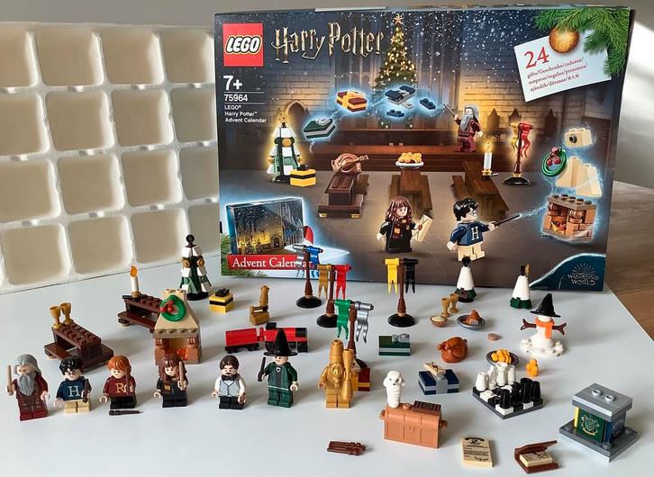 Lego Harry Potter adventkalender 75964 (2019), Kinderen en Baby's, Speelgoed | Duplo en Lego, Zo goed als nieuw, Lego, Complete set