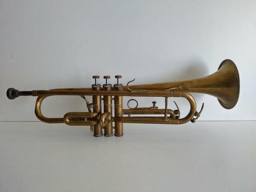 Tompet – Polmuz de Luxe 2 – 1940/1950, Muziek en Instrumenten, Blaasinstrumenten | Trompetten, Gebruikt, Overige typen, Ophalen of Verzenden