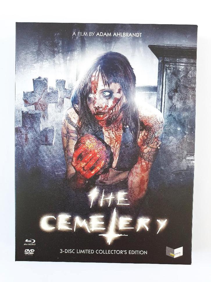 The Cemetery (3 disc Limited Collector's Edition), Cd's en Dvd's, Blu-ray, Zo goed als nieuw, Horror, Ophalen of Verzenden