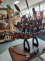 Afrikaanse drakenboot - Estafette Burgum, Ophalen