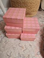 5 Nieuwe Kado Doosjes - 14x14x8.5cm, Overige materialen, Minder dan 50 cm, Nieuw, Minder dan 50 cm