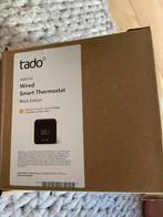 TADO black edition incl. Internet bridge, Ophalen of Verzenden, Slimme thermostaat, Nieuw