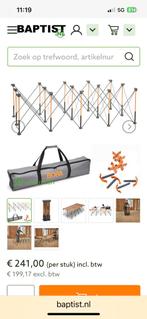 Bora mobiele werktafel, Ophalen, Nieuw, 120 tot 170 cm, Inklapbaar