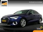 Audi A3 Limousine 35 TFSI 150 PK Business edition, OrigNL, 1, 65 €/maand, Stof, 4 cilinders, Blauw
