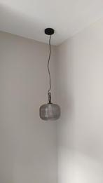 Hanglamp J-Line by Julipa Yufo glas staal, Huis en Inrichting, Minder dan 50 cm, Zo goed als nieuw, Ophalen, Glas