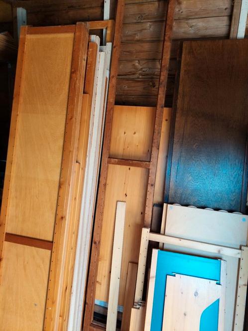 Restje Lundia materialen., Doe-het-zelf en Verbouw, Hout en Planken, Gebruikt, Ophalen