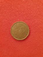 Zeldzame 20 cent munt spanje 1999, Postzegels en Munten, Munten | Europa | Euromunten, 20 cent, Spanje, Ophalen of Verzenden, Losse munt