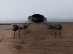 waxine licht houder mieren lengte 20cm hoogte 7cm, Ophalen of Verzenden, Overige materialen, Minder dan 25 cm
