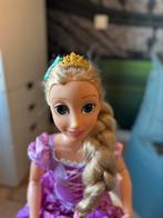 Rapunzel pop 80 cm, Verzamelen, Poppen, Ophalen of Verzenden, Zo goed als nieuw, Pop
