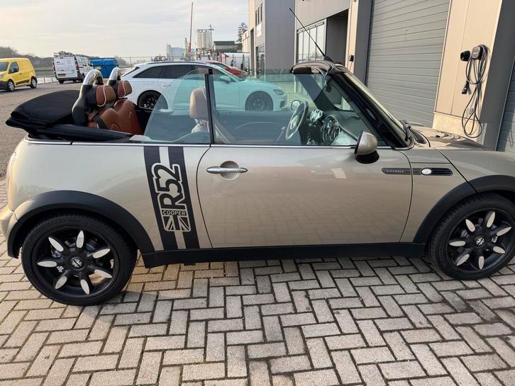 Mini 1.6 16V Cooper Cabrio 2007 Grijs, Auto's, Mini, Particulier, Cabrio, ABS, Adaptive Cruise Control, Airbags, Airconditioning