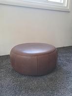 Poef Design on stock Barrell, Huis en Inrichting, Leer, Ophalen of Verzenden, Zo goed als nieuw, 50 tot 75 cm
