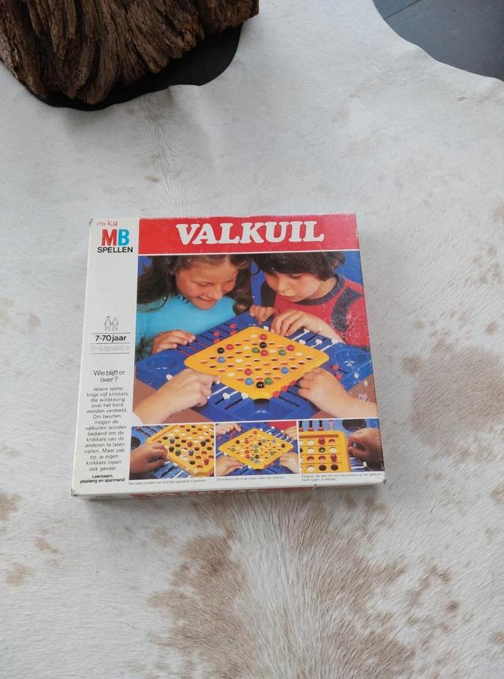 Vintage jaren '70 MB "valkuil", Hobby en Vrije tijd, Gezelschapsspellen | Overige, Gebruikt, Ophalen of Verzenden