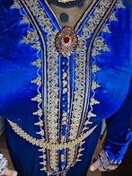 Dames mobra kaften met riem en broches, Overige typen, Blauw, Maat 46/48 (XL) of groter, Nieuw