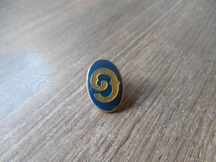 Vierdaagse cijfer 9, Verzamelen, Militaria | Algemeen, Landmacht, Lintje, Medaille of Wings, Nederland, Ophalen of Verzenden