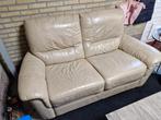 Echt leren bank - in keurige staat, Ophalen, 150 tot 200 cm, Tweepersoons, Zo goed als nieuw