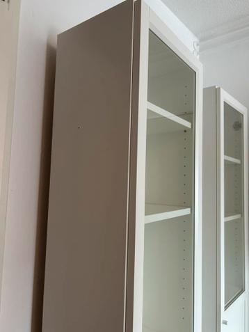 Ikea billy boekenkast 2 stuks wit incl oxberg deur - afbeelding 9