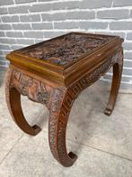 Oosters krukje tafeltje houtsnijwerk, Ophalen