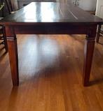 Tk grote vintage teak eettafel met 2 lades voor 8 personen, Huis en Inrichting, Tafels | Eettafels, Ophalen, Gebruikt, Teakhout