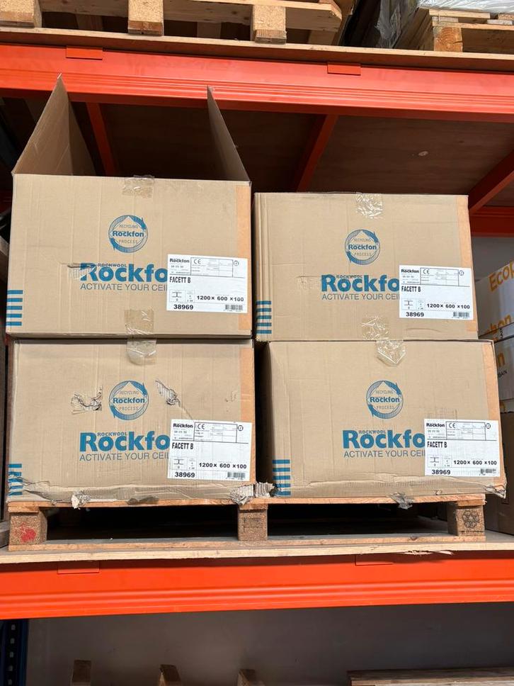 Rockfon facet b isolatie platen, Doe-het-zelf en Verbouw, Overige Doe-het-zelf en Verbouw, Zo goed als nieuw, Ophalen