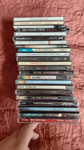 23 Verschillende rock cd's beschikbaar voor biedingen