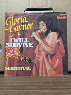 Gloria Gaynor - I will survive, Cd's en Dvd's, Vinyl Singles, 7 inch, Single, Ophalen of Verzenden, Zo goed als nieuw