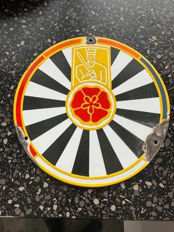 Emaille Nederlandse Tafelronde bord leden van de ronde tafel beschikbaar voor biedingen