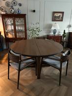 IKEA MÖRBYLÅNGA Ronde Eettafel, Huis en Inrichting, Tafels | Eettafels, Ophalen, 100 tot 150 cm, Zo goed als nieuw, Vijf personen of meer