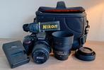 Z.G.A.N.! Nikon D5600 | Af-S 50mm f1.8 G | Af-S 18-55mm GII, Ophalen of Verzenden, Zo goed als nieuw, Nikon, Geen optische zoom