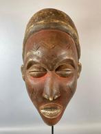 210841 Oud Afrikaans Bakongo masker uit Congo., Antiek en Kunst, Kunst | Niet-Westerse kunst, Ophalen of Verzenden