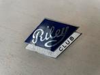 Riley Motor Club badge emaille oldtimer accessoire, Ophalen of Verzenden, Zo goed als nieuw