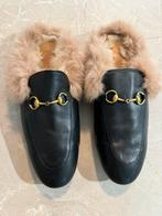 Fur Loafers - Instappers met bont - Maat 38, Kleding | Dames, Schoenen, Ophalen of Verzenden, Zo goed als nieuw, Zwart
