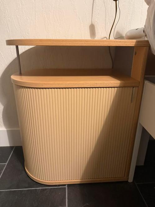 Auping Auronde achterwand beuken, Huis en Inrichting, Slaapkamer | Nachtkastjes, Zo goed als nieuw, 65 cm of meer, Hout, Ophalen