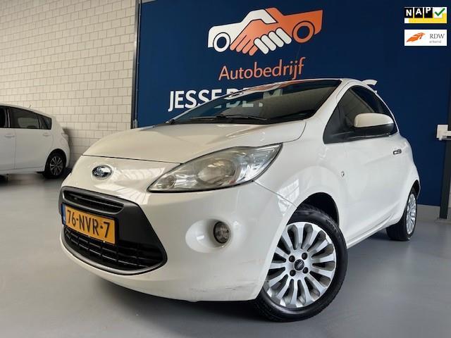 Ford Ka 1.2 Titanium X start/stop/bj.2010/parelmoer/airco/sp, Auto's, Ford, Bedrijf, Te koop, Ka, ABS, Airbags, Airconditioning