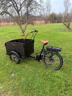 Prachtige bakfiets met ongebruikte huif, Overige merken, 4 kinderen of meer, Elektrisch, Ophalen of Verzenden