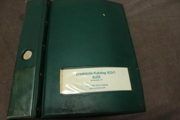 Audi NSU model 60 75 90 vanaf 1970 ersatzteil katalog beschikbaar voor biedingen
