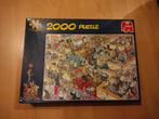 Jan van Haasteren - Het Kantoor - 2000 stukjes, Ophalen, Meer dan 1500 stukjes, Zo goed als nieuw, Legpuzzel