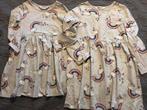 H&M ..2 vrolijke Jurkjes maat 110/116 en 98/104, Kinderen en Baby's, Kinderkleding | Maat 104, Ophalen, Meisje, H&M, Zo goed als nieuw