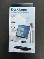 LED LAMP MET DRAADLOZE TELEFOON OPLADER 10W 3 KLEURSTANDEN, Ophalen of Verzenden, Zo goed als nieuw, Overige merken