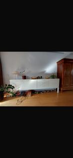 Tv meubel, Huis en Inrichting, Ophalen, Zo goed als nieuw, Wit, Enkelwandige keuken