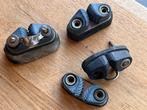 4 x Servo 22 klem / schootklem / cam cleat, Watersport en Boten, Ophalen of Verzenden, Gebruikt