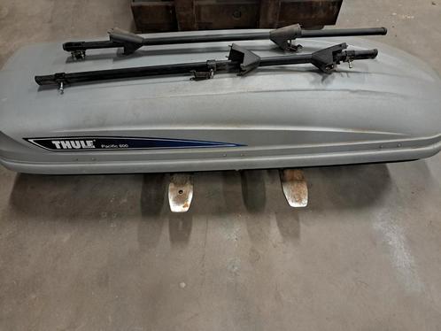 Thule Pacific 600 Dakkoffer + Dakdragers, Auto diversen, Dakkoffers, Gebruikt, Ophalen of Verzenden