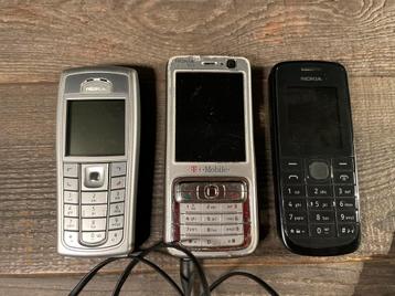 Oude Nokia Telefoons - Partij beschikbaar voor biedingen