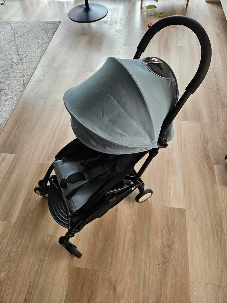 Babyzen Yoyo groen-zwart incl. accessoires - ZGAN, Kinderen en Baby's, Kinderwagens en Combinaties, Zo goed als nieuw, Overige merken