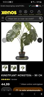 Monsteria kunstplant van Xenos,90 cm.NIEUW, Ophalen, Nieuw